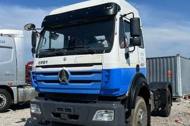 二手北奔 V3ET重卡 375马力 4X2牵引车(国五) 单桥 潍柴二手牵引车 黄牌