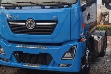 二手东风商用车 天龙KL重卡 385马力 4X2 牵引车(国六) 单桥 东风康明斯二手牵引车 黄牌