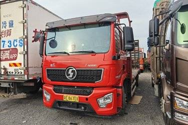 二手陕汽重卡 德龙L5000 旗舰版 240马力 4X2 6.8米栏板载货车(潍柴)(国六) 单桥 潍柴二手载货车 黄牌