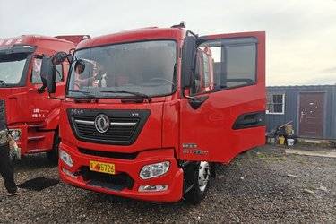 二手东风商用车 天锦KR 精英版 240马力 4X2 6.8米栏板载货车(国六) 单桥 雷诺二手载货车 黄牌