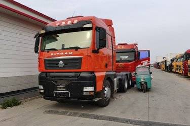 二手中国重汽 汕德卡SITRAK G7重卡 540马力 6X2R 牵引车(重汽16挡)(国五) 后提升 曼二手牵引车 黄牌