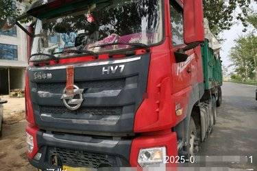 二手东风华神 HV7 标载四季版 480马力 6X4牵引车(国六) 双驱 潍柴二手牵引车 黄牌图片