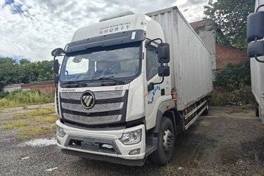 二手福田 欧航R系 245马力 4X2 9.78米厢式载货车(国六) 单桥 福田康明斯二手载货车 黄牌