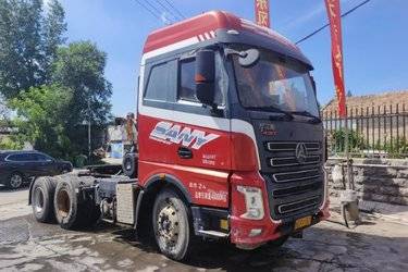 二手三一集团 军亮版 430马力 6X4牵引车(国五) 双驱 福田康明斯二手牵引车 黄牌