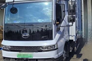 二手比亚迪T5EV 科技版 4.5T 4.03米单排纯电动厢式轻卡132kWh  二手电动卡车电动载货车