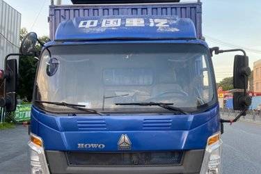 二手中国重汽HOWO 悍将 156马力 4.15米单排厢式轻卡(8挡)(国五) 单桥 云内动力二手载货车 蓝牌
