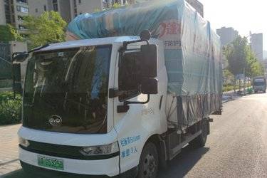 二手吉利远程 甲醇新能源 4.18米栏板载货车(国六) 单桥 福田环保动力二手载货车 黄牌
