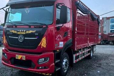 二手东风商用车 天锦KR PLUS 舒适版 290马力 4X2 6.8米仓栅式载货车(国六) 单桥 东风康明斯二手载货车 黄牌图片