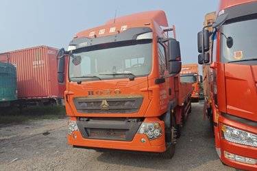 二手中国重汽 HOWO TX 330马力 6X2 9.6米栏板载货车(国六) 前四后四 曼二手载货车 黄牌
