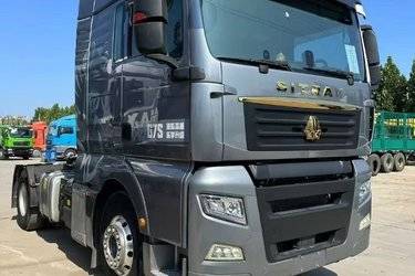 二手中国重汽 汕德卡SITRAK G7S重卡 尊享版 610马力 4X2 AMT自动挡牵引车(国六) 单桥 曼二手牵引车 黄牌图片
