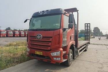 二手平板运输车 一汽解放 解放J6L 220 6.75 4X2