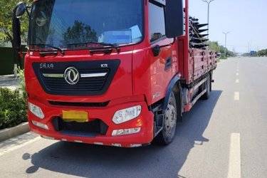 二手东风商用车 天锦KR 精英版 210马力 4X2 6.8米栏板载货车(国六)(平顶)(国六) 单桥 东风康明斯二手载货车 黄牌