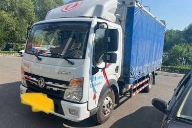 二手东风多利卡D6 136马力 4.17米单排仓栅式轻卡(国六) 单桥 全柴二手载货车 蓝牌