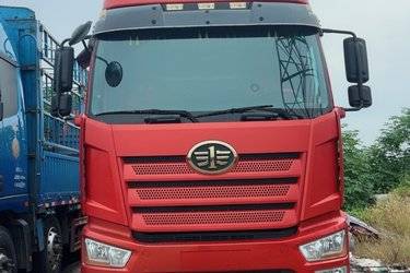 二手一汽解放 J6L中卡 精英版 320马力 6X2 7.2米栏板载货车(国六)(高顶)(国六) 前四后四 锡柴二手载货车 黄牌