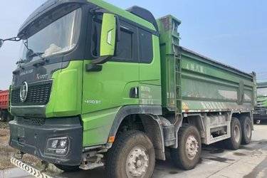 二手陕汽重卡 德龙X5000 城建标准版 480马力 8X4 6.5米自卸车(国六) 前四后八 潍柴二手自卸车 黄牌