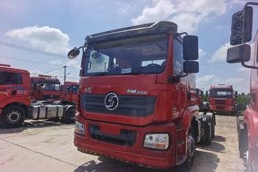 二手陕汽重卡 德龙新M3000 430马力 6X4牵引车(低顶)(国五) 双驱 潍柴二手牵引车 黄牌图片