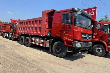 二手北奔 V3重卡 430马力 6X4 6米自卸车(国五) 后八轮 潍柴二手自卸车 黄牌图片