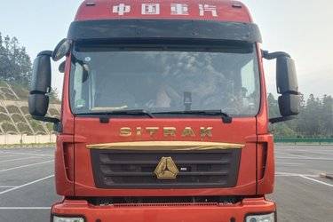 二手中国重汽 汕德卡SITRAK G5S 豪华版 290马力 4X2 AMT自动档车厢可卸式载货车(国六) 单桥 中国重汽二手载货车 黄牌图片