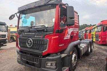 二手陕汽重卡 德龙M3000S 490马力 6X4牵引车(国六) 双驱 康明斯二手牵引车 黄牌图片