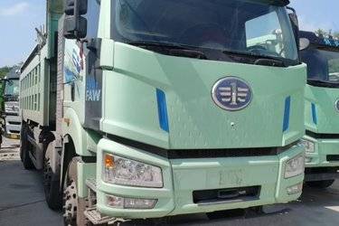 二手青岛解放 JH6重卡 460马力 8X4 6.8米自卸车(国六) 前四后八 潍柴二手自卸车 黄牌