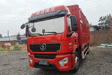 二手陕汽重卡 德龙L5000 240马力 4X2 6.8米仓栅式载货车(国六) 单桥 潍柴二手载货车 黄牌图片