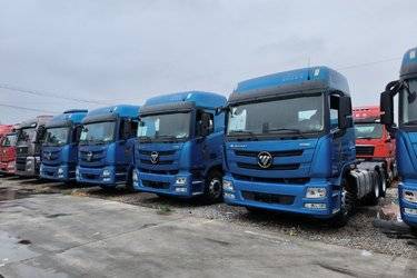 二手福田 欧曼GTL 北方版 490马力 6X4 牵引车(国六) 双驱 康明斯二手牵引车 黄牌图片