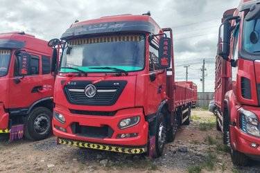 二手东风商用车 天锦KR中卡 绿通版 292马力 6X2 7.7米载货车(高顶)(国五) 前四后四 康明斯二手载货车 黄牌图片