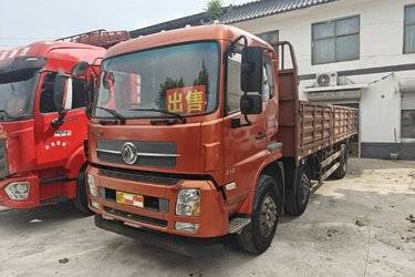 二手东风商用车 天锦中卡 245马力 6X2 7.7米载货车(国五) 前四后四 东风康明斯二手载货车 黄牌