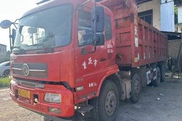 二手东风商用车 天锦重卡 310马力 8X4 6.8米自卸车(国五) 前四后八 东风二手自卸车 黄牌