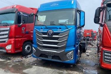 二手福田 欧曼GTL 星翼版 530马力 6X4 LNG自动档牵引车(国六) 双驱 福田康明斯二手牵引车 黄牌图片