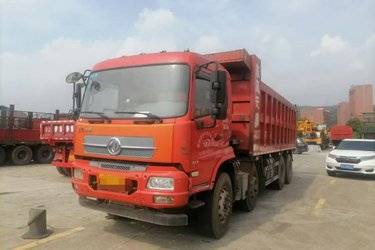 二手东风商用车 天锦重卡 310马力 8X4 6.8米自卸车(国五) 前四后八 东风二手自卸车 黄牌