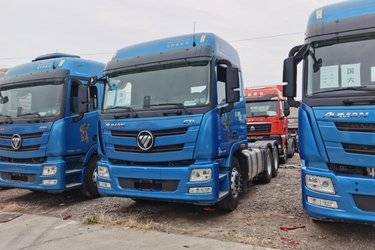 二手福田 欧曼GTL 穿越版 490马力 6X4 牵引车(国六) 双驱 福田康明斯二手牵引车 黄牌图片