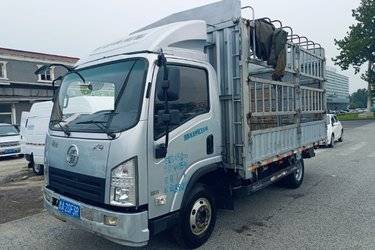 二手陕汽商用车 轩德X9 标载版 150马力 4X2 4.15米单排仓栅式轻卡(国六) 单桥 云内动力二手载货车 蓝牌图片
