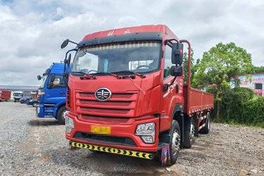 二手青岛解放 JK6 260马力 6X2 7.2米栏板载货车(国六) 前四后四 锡柴二手载货车 黄牌