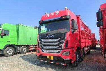 二手江淮 格尔发K5W重卡 290马力 6X2 7.8米仓栅式载货车(国五) 前四后四 锡柴二手载货车 黄牌