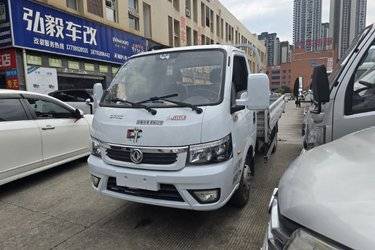 二手东风途逸 T5 88马力 3.7米单排栏板小卡(国五) 单桥 全柴二手载货车 蓝牌图片