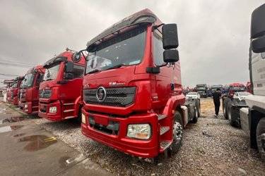 二手陕汽重卡 德龙新M3000 轻量化版 460马力 6X4牵引车(带取力器)(国五) 双驱 潍柴二手牵引车 黄牌