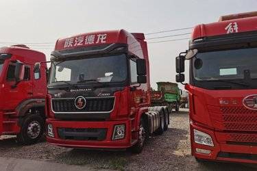二手陕汽重卡 德龙X5000 480马力 6X4牵引车(国六) 双驱 潍柴二手牵引车 黄牌