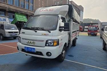 二手江淮 恺达X6 2.0L 127马力 CNG 3.79米单排仓栅式微卡(国六) 单桥 东安二手载货车 蓝牌
