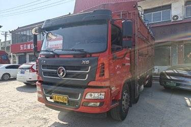 二手陕汽商用车 轩德X6中卡 轻量化版 220马力 6X2 6.8米仓栅式载货车(玉柴)(MAN后桥)(国五) 前四后四 玉柴二手载货车 黄牌