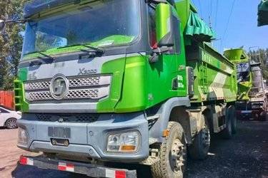 二手陕汽重卡 德龙X3000 430马力 8X4 6.5米自卸车(国六) 前四后八 潍柴二手自卸车 黄牌