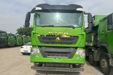 二手中国重汽 HOWO TX重卡 430马力 8X4 6.5米自卸车(国六) 前四后八 曼二手自卸车 黄牌