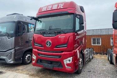 二手陕汽重卡 德龙X6000 舒适版 560马力 6X4牵引车(国六) 双驱 潍柴二手牵引车 黄牌