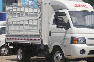 二手江淮 恺达X6 1.6L 120马力 汽油 3.95米单排仓栅式微卡(国六) 单桥 东安二手载货车 蓝牌图片
