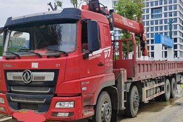 二手随车吊 东风新疆 东风畅行 350 8.5 8X4图片