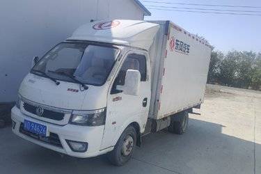 二手东风途逸 T5 年度款 标准款 1.6L 105马力 CNG 3.8米单排厢式小卡(国六) 单桥 东安二手载货车 蓝牌图片
