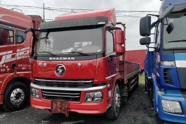 二手陕汽商用车 轩德翼6 复合版 270马力 6X2 9.6米栏板载货车(国六) 前四后四 玉柴二手载货车 黄牌图片