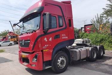 二手东风商用车 新天龙KL重卡 465马力 6X4牵引车(国五) 双驱 东风二手牵引车 黄牌图片