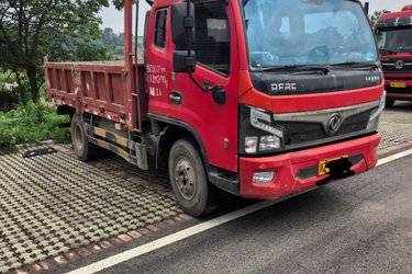 二手东风 福瑞卡R6 184马力 4X2 3.8自卸车(国六) 单桥 云内动力二手自卸车 黄牌图片
