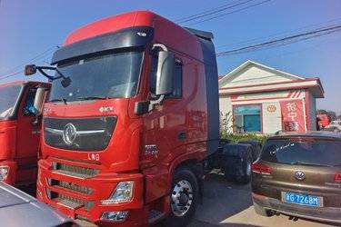 二手东风商用车 天龙KL重卡 500马力 6X4 LNG自动档牵引车(国六) 双驱 东风康明斯二手牵引车 黄牌图片